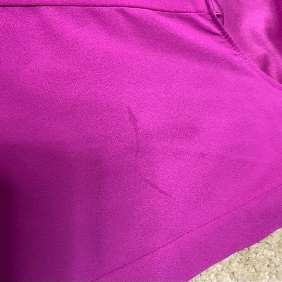 Express Dress Magenta Crisscross Strap Back Knee Length‎ Purple size 10 - Picture 11 of 15